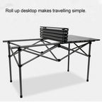 Folding Camping Table Black