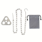 Portable Outdoor Barbecue Tripod Hanging Rack