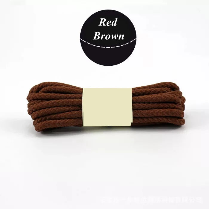 1 Pair Outdoor Strong Round Shoelaces Sneaker Shoe laces High Top Walking Hiking Boot Laces Shoes Strings Quality Bold Shoelace