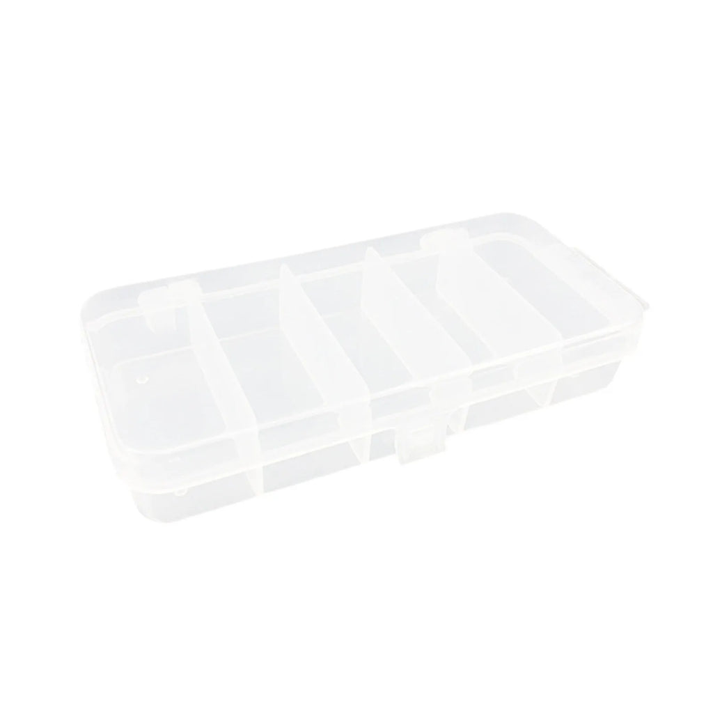 5 Compartments Fishing Tackle Box Plastic Waterproof fishing equipment Fish Lure Hook Bait Storage Case Organizer Container