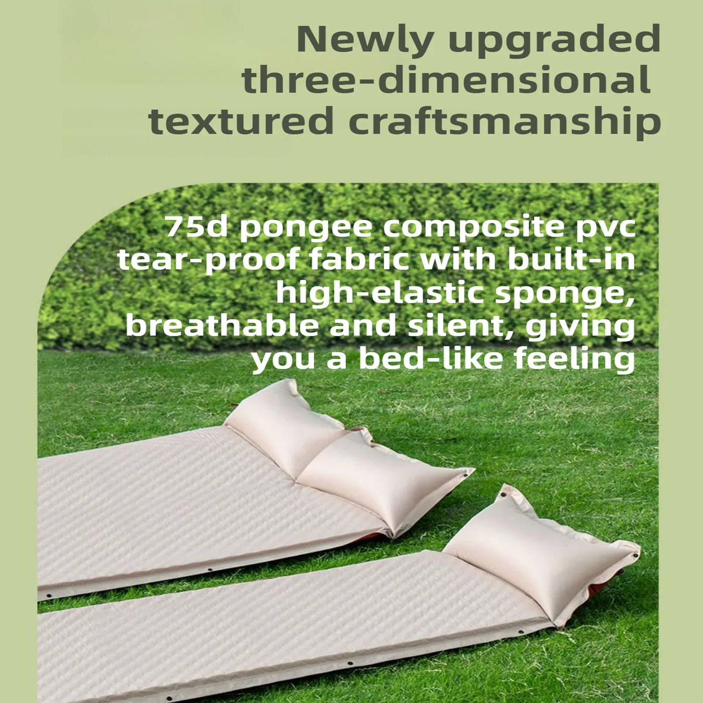 Automatic Inflatable Mattress for Outdoor Camping