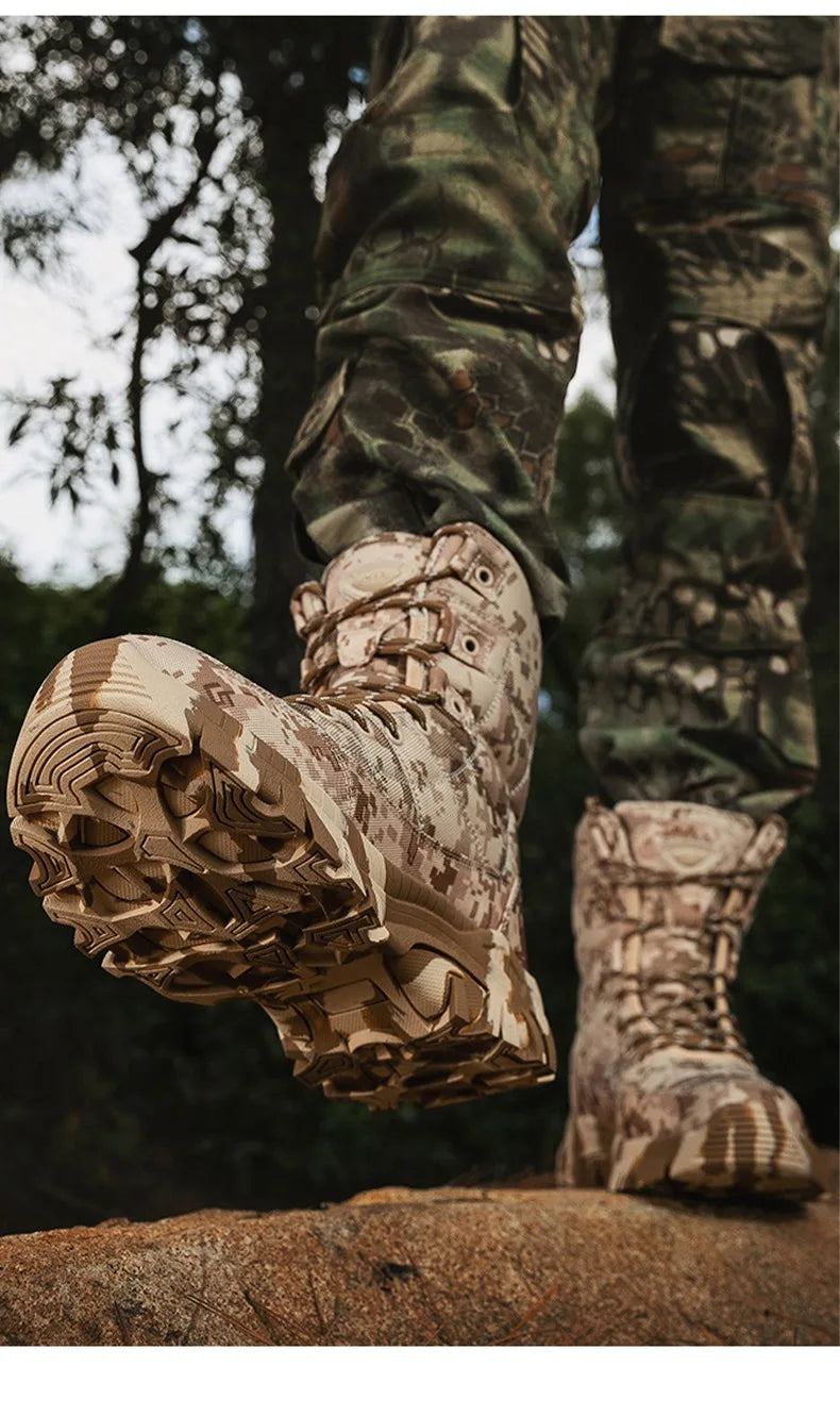 Men's hiking boots lightweight tactical boots outdoor hunting boots men's tactical shoes desert boots hiking boots