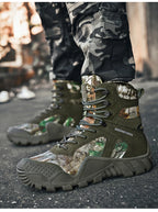 Men's waterproof hiking boots, lightweight outdoor work boots, stylish and durable hiking boots