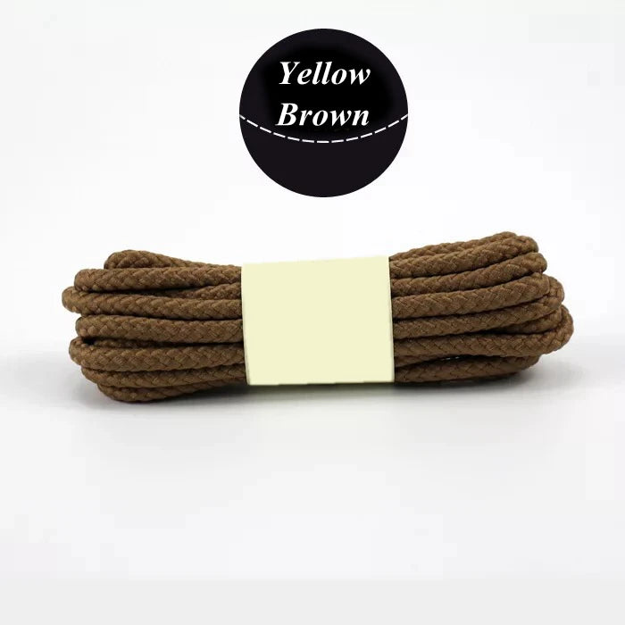 1 Pair Outdoor Strong Round Shoelaces Sneaker Shoe laces High Top Walking Hiking Boot Laces Shoes Strings Quality Bold Shoelace