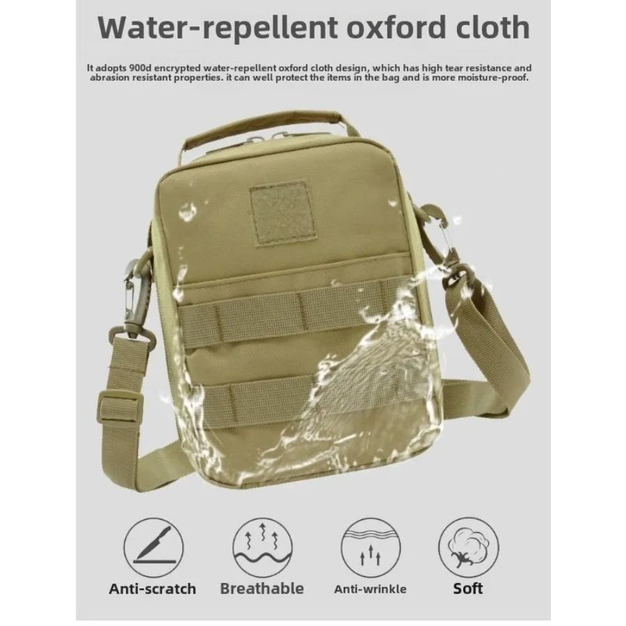 Wild Car Storage Crossbody Rescue Shoulder First Aid Bag Camouflage Sports Outdoor Multifunctional Bag