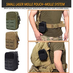 Tactical Molle Medical First Aid Kit Pouch Tool Kit Pouch EDC Utility Belt Bag Outdoor Hiking Mergency Survival Bag