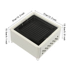 31*31*13.5cm Square Tabletop Barbecue Stove, Outdoor Bbq Grill, Barbecue Grill For Outdoor Cooking