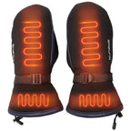 Electric Heated Gloves Motorcycle Winter Moto Heated Gloves Warm Waterproof Rechargeable Heating Thermal Gloves For Snowmobile
