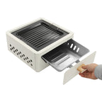 31*31*13.5cm Square Tabletop Barbecue Stove, Outdoor Bbq Grill, Barbecue Grill For Outdoor Cooking
