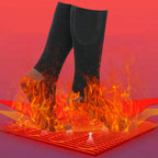 Unisex Battery Heated Socks Breathable 3 Level Temperature Rechargeable Heated Socks Cozy Cold-Proof for Camping Fishing Cycling