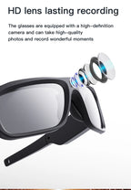 4K Video Glasses HD Smart Glasses Sports Outdoor Portable Motorcycle And Bicycle Recorder Camera 2hour Video Recording Time