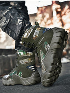 Men's waterproof hiking boots, lightweight outdoor work boots, stylish and durable hiking boots