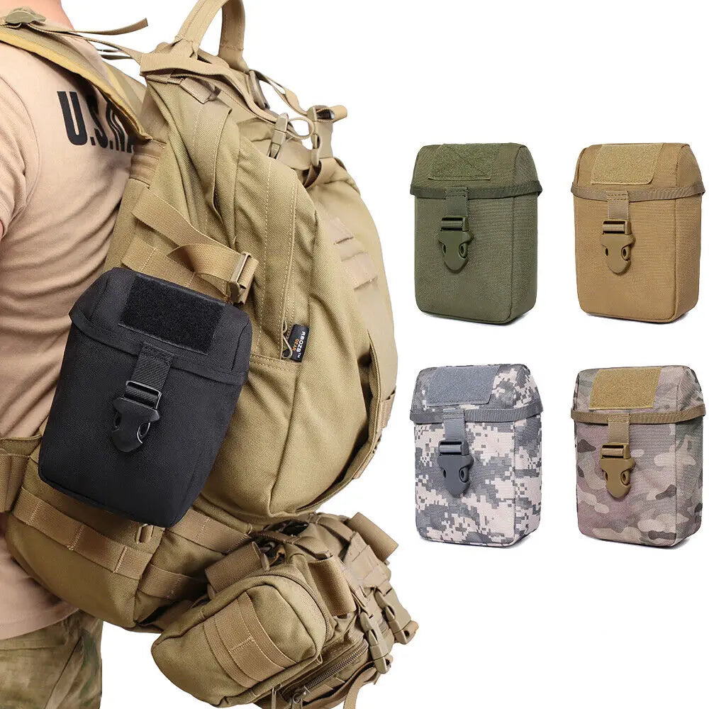 Tactical Molle Medical First Aid Kit IFAK Bag Outdoor Emergency Survival Pouch Camping Rip Away EMT Tools Bag