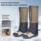 Hiking Gaiters Outdoor Travel Leg Warmers Waterproof