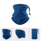 Winter Neck Warmer Gaiter Adjustable Scarf Hiking Cycling Sports Windproof Fleece Ski Face Mask for Men Women Cold Weather