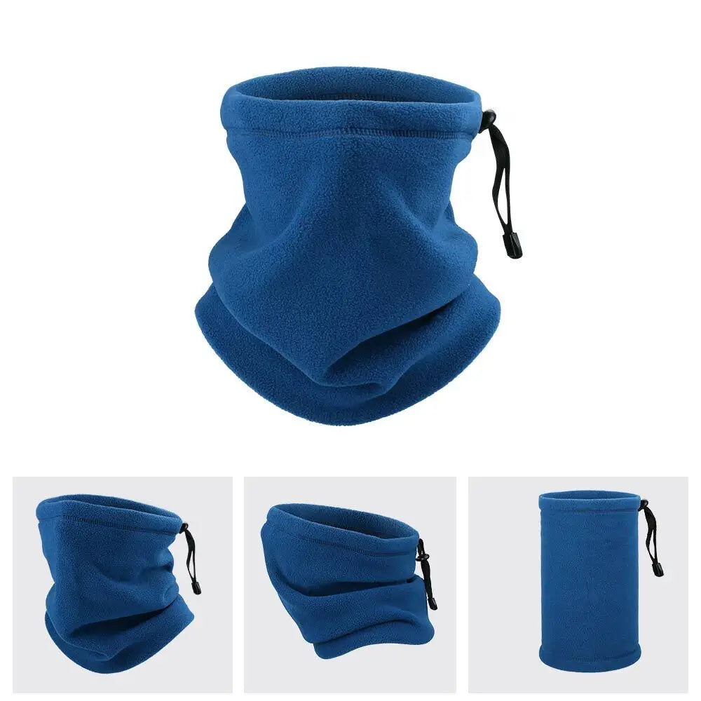 Winter Neck Warmer Gaiter Adjustable Scarf Hiking Cycling Sports Windproof Fleece Ski Face Mask for Men Women Cold Weather