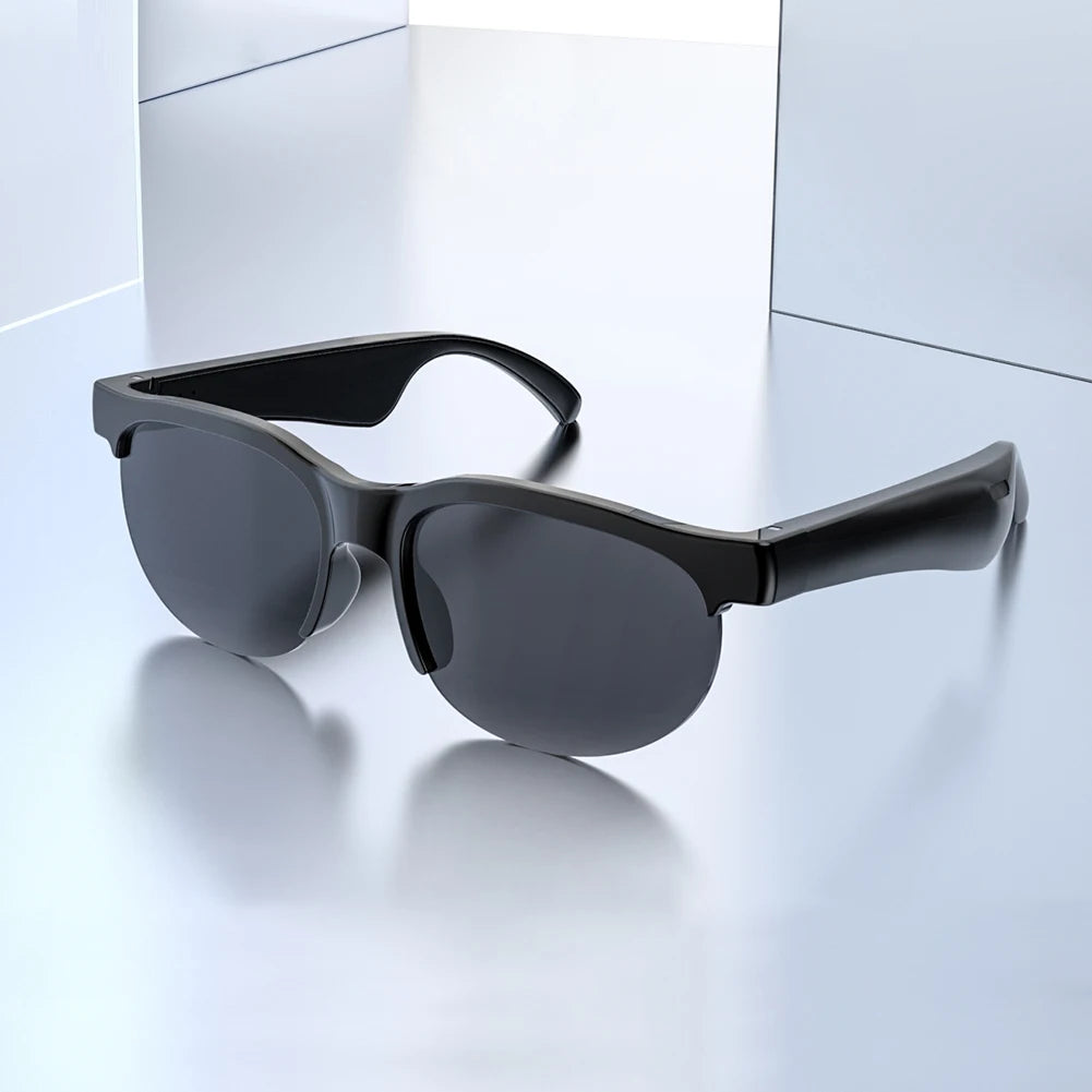 AI Intelligent Translation Glasses Bluetooth-Compatible 5.4 Smart Glasses Support 144 Languages Wireless Headset for Men & Women