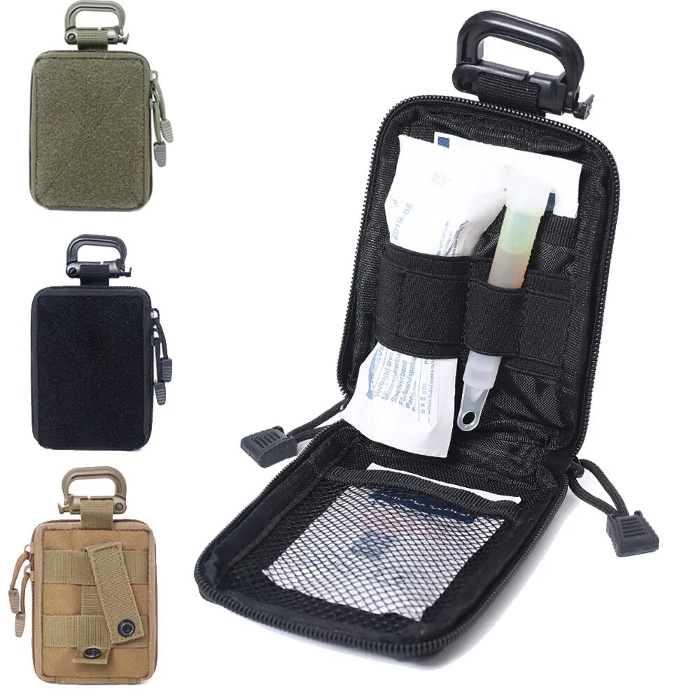 Tactical First Aid Kit Medical Molle Rip Away EMT IFAK Survival Pouch Bag EDC Organizer Storage Bag Accessory Waist Pack