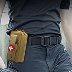 Tactical Medical First Aid Kit Rip-away EMT IFAK Survival Molle Pouch Empty Bag 1000D Tourniquet Holder Waist Bag