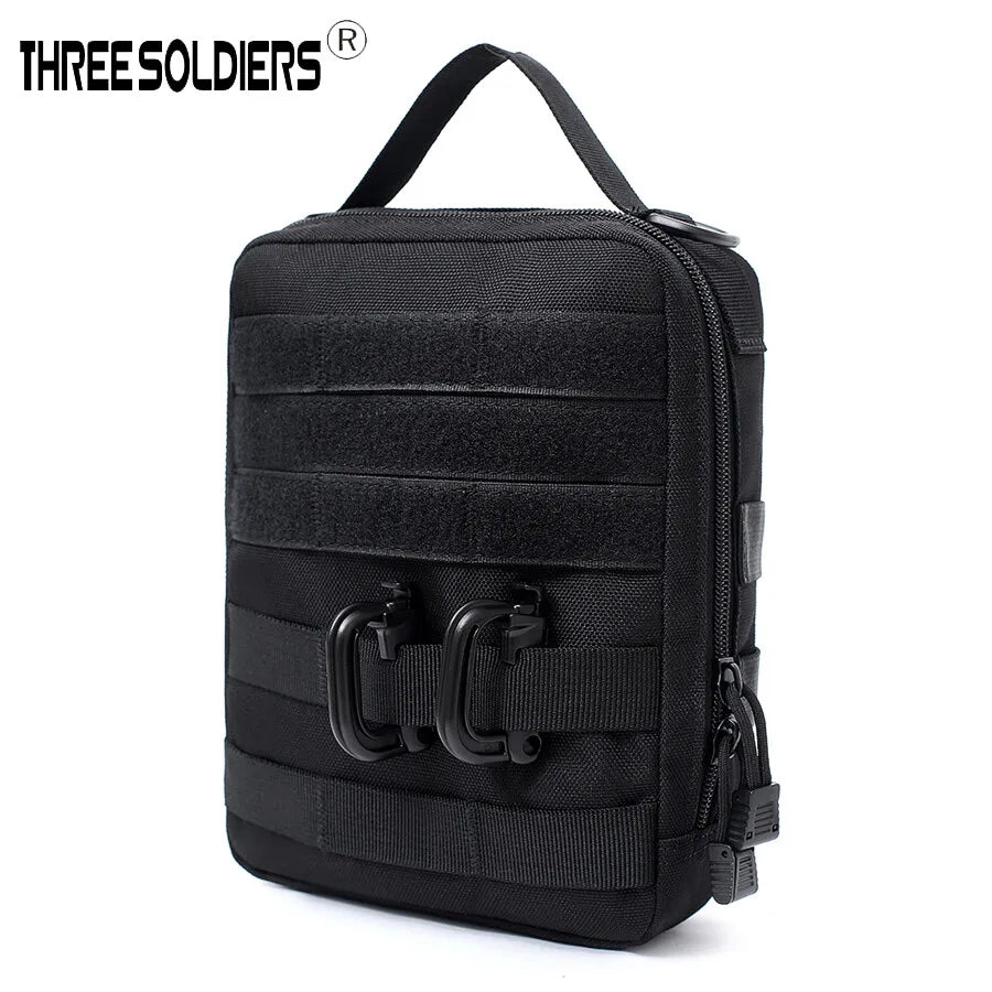 First Aid Kit EMT Medical IFAK Pouch Molle Tactical Med Emergency Trauma Bag for Camping Home Car Hiking Hunting