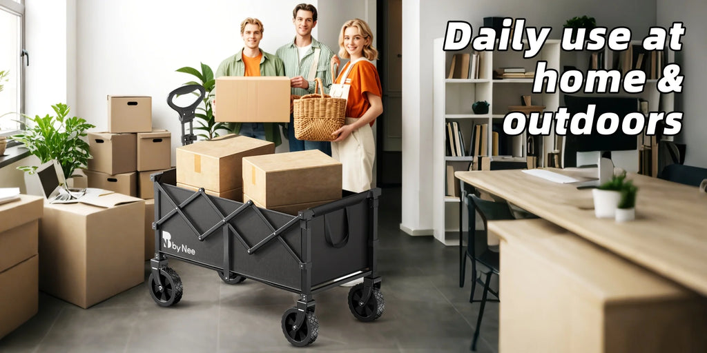 Large-capacity camping vehicle