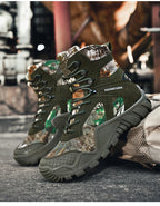 Men's waterproof hiking boots, lightweight outdoor work boots, stylish and durable hiking boots