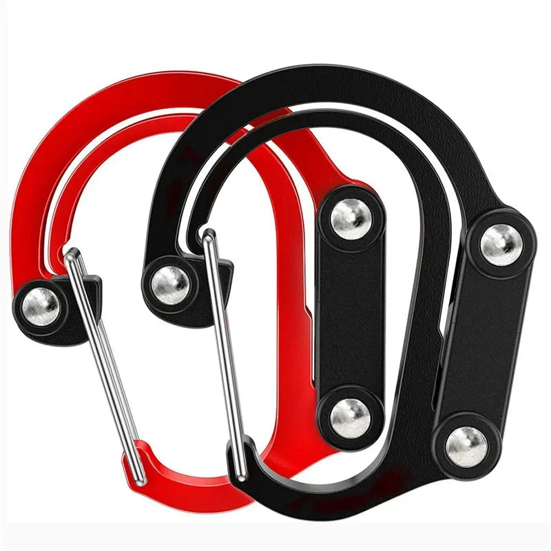 Carabiner Rotating Hook Clip Non-Locking Strong Clips